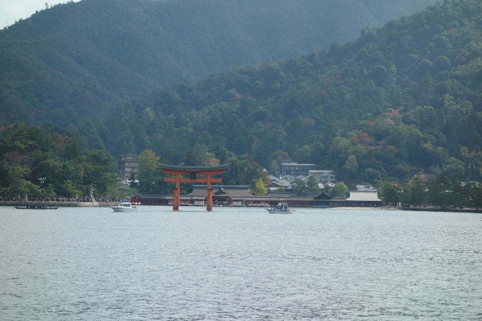 世界遺産、厳島神社（宮島）